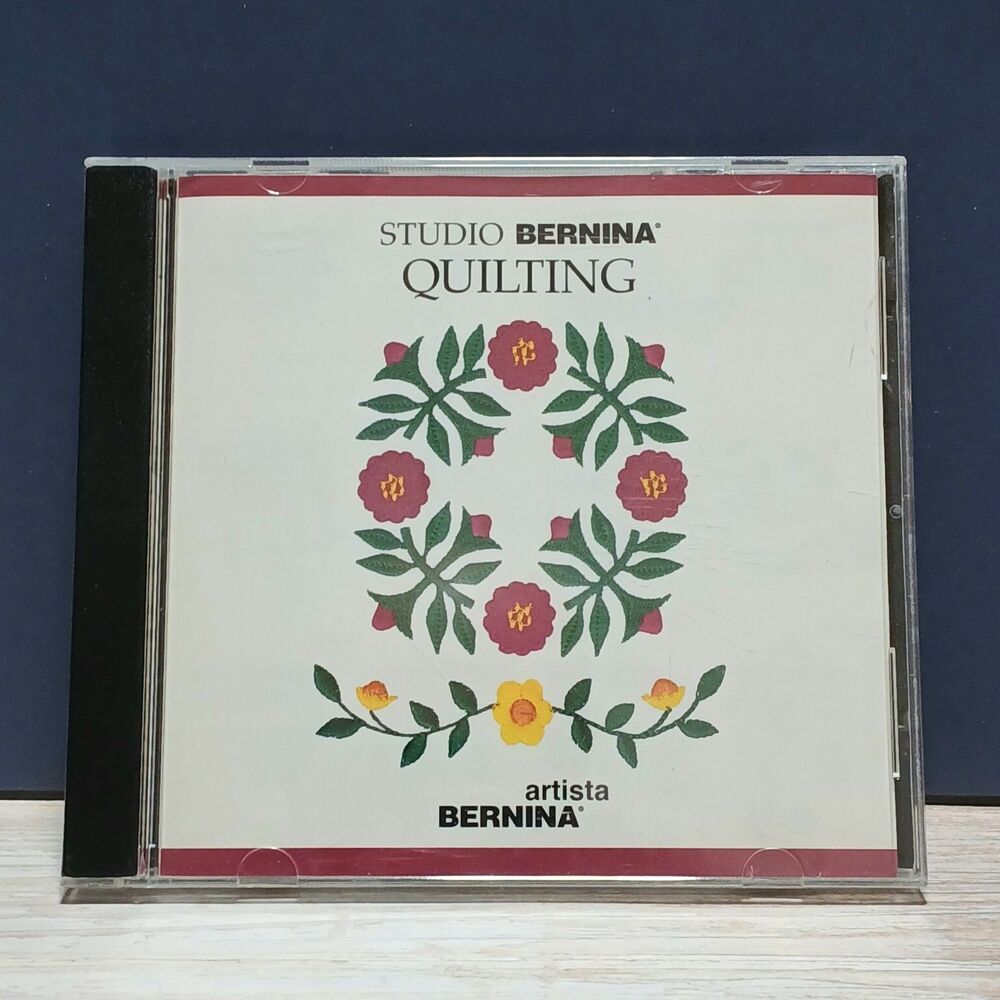 Studio Bernina Artista "Quilting" Machine Memory Embroidery Design Card